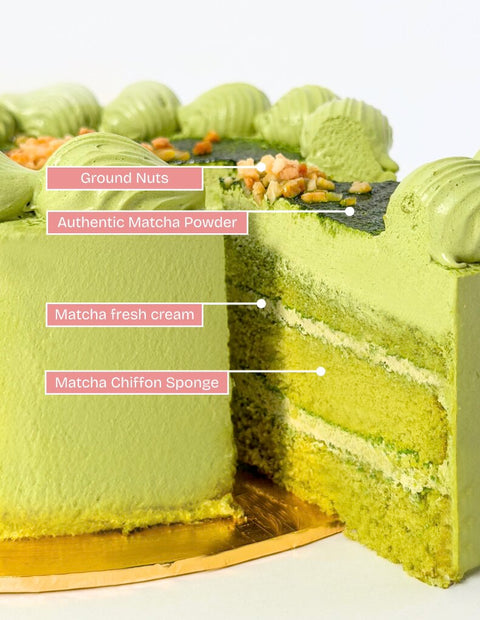 Uji Matcha Cloud Cake