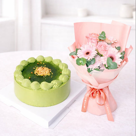 Uji Matcha Cloud Cake