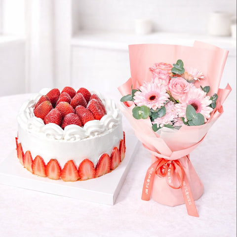 Strawberry Blossom Shortcake