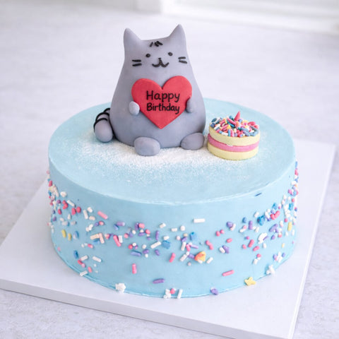Pusheen Celebration Cake