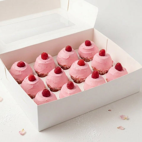 Raspberry Pink Cupcakes